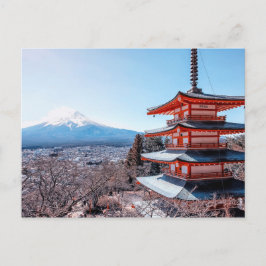 Japanse schoonheid briefkaart