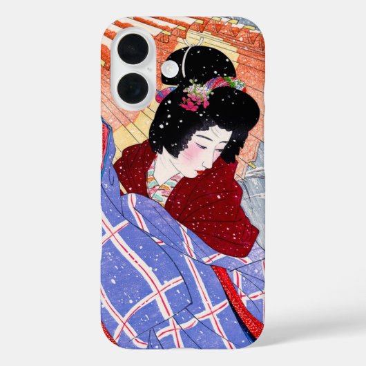 Japanse  schoonheidsvrouw Maiko Case-Mate iPhone Case (Achterkant)