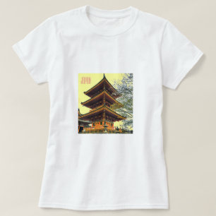 Japanse schrijn Japan reist T-shirt