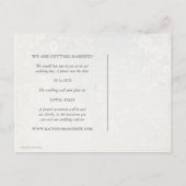 Japanse Seigaiha-golven bewaren de foto van de dat Aankondigingskaart (Achterkant)