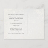 Japanse Seigaiha-golven bewaren de foto van de dat Aankondigingskaart (Achterkant)