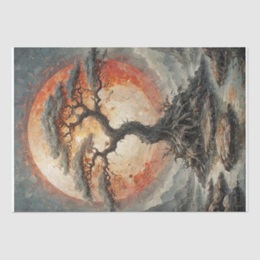 Japanse sereniteit decoupage tissuepapier (Voorkant)