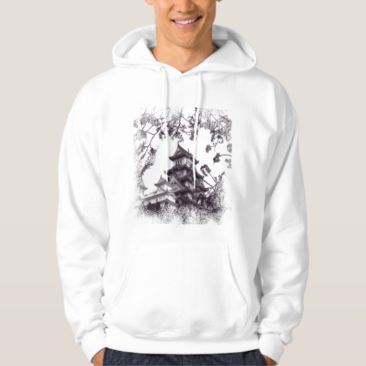 Japanse sereniteit hoodie (Voorkant)