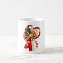 Japanse Shimekazari – Nieuwjaarsdecoratiekoffie