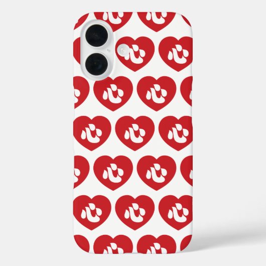 Japanse Shin Kanji Kokoro 心 Case-Mate iPhone Case (Achterkant)