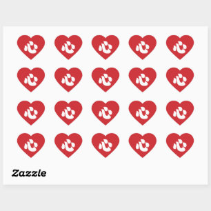 Japanse Shin Kanji Kokoro 心 Hart Sticker