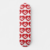 Japanse Shin Kanji Kokoro 心 Persoonlijk Skateboard (Voorkant)