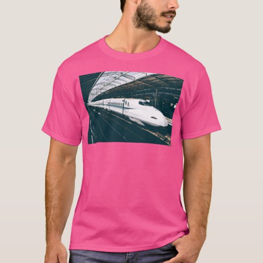 Japanse Shinkansen Bullet Train - N700A T-shirt (Voorkant)