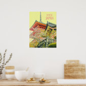 Japanse shrine (Kyoto) Poster (Keuken)