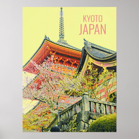 Japanse shrine (Kyoto) Poster (Voorkant)