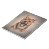 Japanse sjiiba Inu-hond tekenen Notitieblok (Linkerzijde)