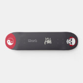 Japanse Skateboardstijl met monogram "Wind" Persoonlijk Skateboard (Horizontaal)