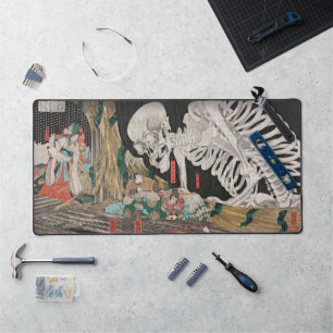 Japanse Skelet Spectre Ukiyo-e Bureaumat