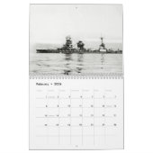 Japanse slagschepen uit de Tweede Wereldoorlog Kalender (Feb 2026)