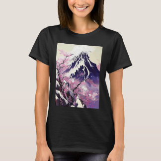 Japanse sneeuwberg Kersenbloesembomen T-shirt