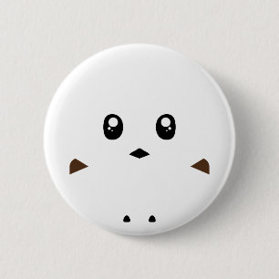 Japanse Sneeuwfee Witte Button