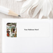 Japanse sneeuwval etiket (Insitu)