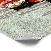 Japanse sneeuwval poster (Hoek)