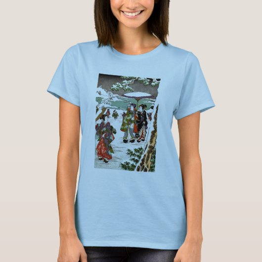 Japanse sneeuwval t-shirt (Voorkant)