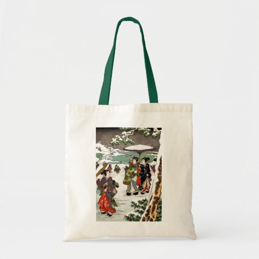 Japanse sneeuwval tote bag (Voorkant)