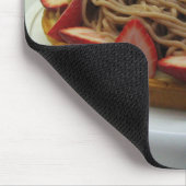 Japanse Spaghetti- en aardbeienkap Muismat (Hoek)