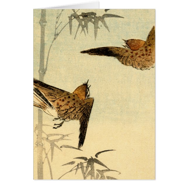 Japanse Sparrows no.1 (Voorkant)