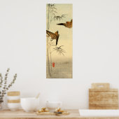 Japanse Sparrows no.1 Poster (Keuken)