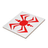 Japanse spin tegeltje (Zijkant)