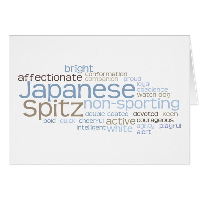 Japanse spitz (Voorkant Horizontaal)