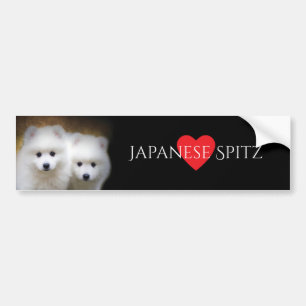Japanse Spitz Breed Bumpersticker