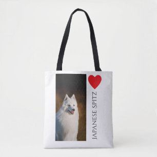 Japanse Spitz-Canvas tas