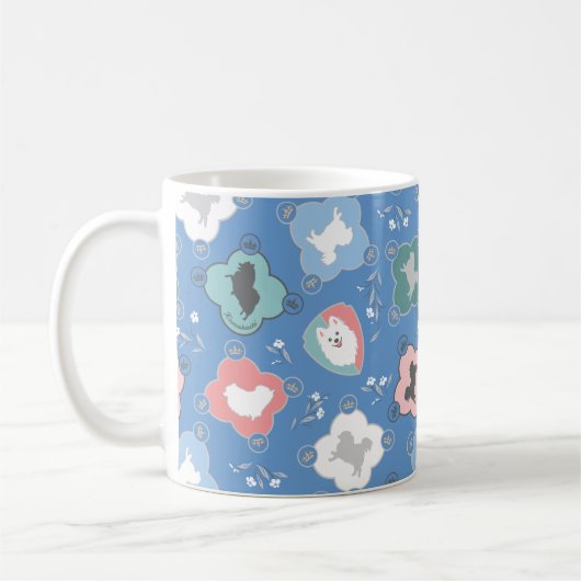 Japanse Spitz Collectie Blue Mok (Links)