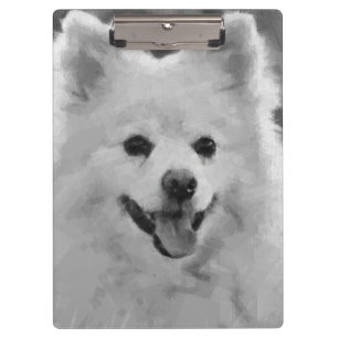 Japanse spitz klembord