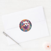 japanse spitz Sticker (Envelop)