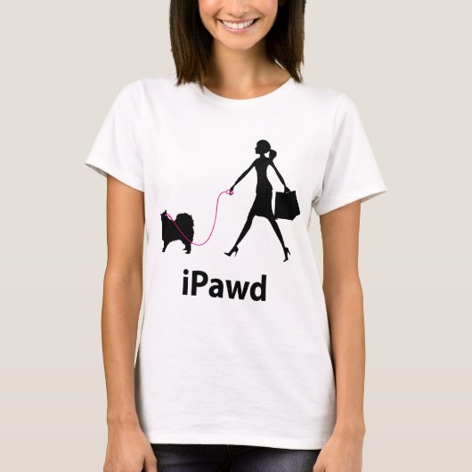 Japanse spitz t-shirt (Voorkant)