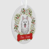  Japanse Spitz-versiering Ornament (voorkant)