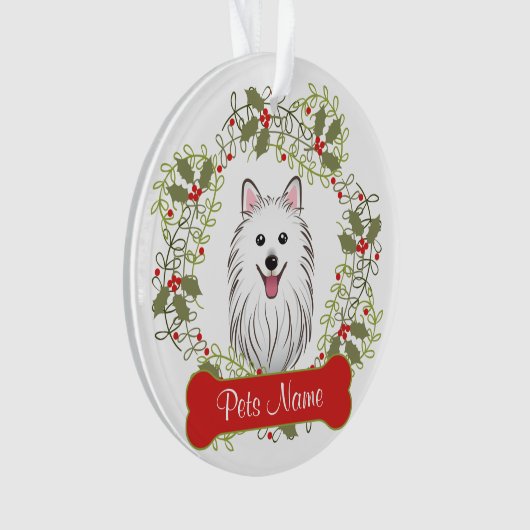  Japanse Spitz-versiering Ornament (voorkant)