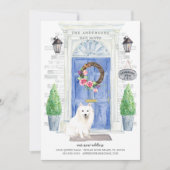 Japanse Spitz-vooraankondiging voor verplaatsen va Kaart (Voorkant)