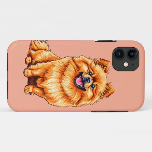 japanse spitzhond Case-Mate iPhone case (Achterkant (horizontaal))