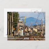 Japanse spoorweg briefkaart (Voorkant / Achterkant)