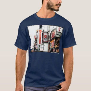 Japanse stad t-shirt