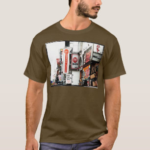 Japanse stad t-shirt