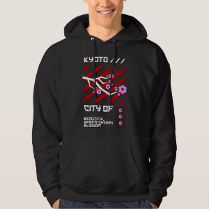 Japanse steden - Kyoto-stad Cherry Blossom Hoodie
