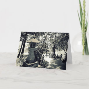 Japanse Steenlampions Kaart