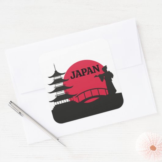 Japanse Sticker (Envelop)