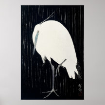  Japanse stijl Art Crane Bird