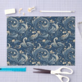 Japanse Stijl Golven bij Zee Decoupage Tissuepapier (Craft)