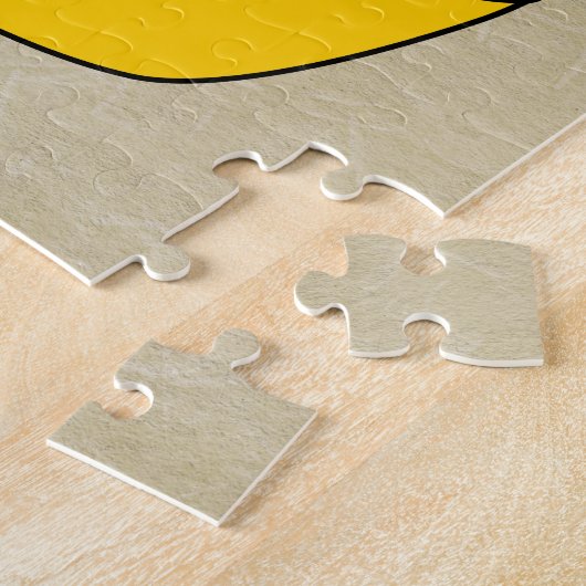 Japanse stijl Kawaii Cactus met ventilatorCartoon Legpuzzel (Zijkant)