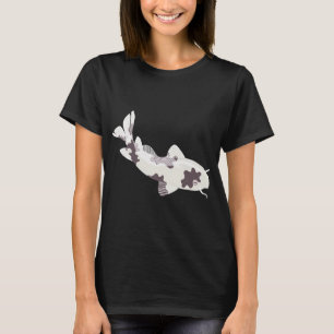 Japanse stijl koi vissen t-shirt