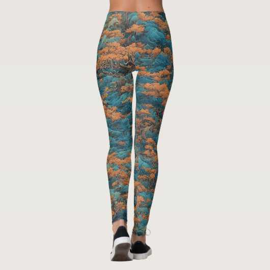 Japanse stijl leggings (Achterkant)